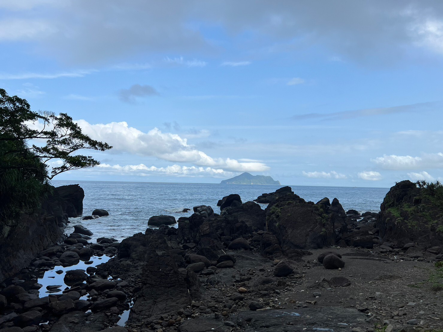 北關潮境公園-遠眺龜山島